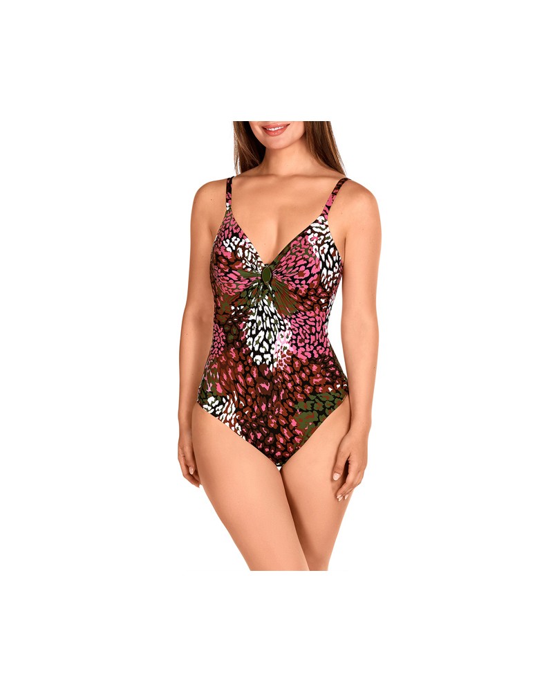 BAÑADOR SRA ESTAMPADO MEDALLON PECHO